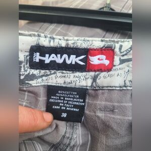 Tony Hawk Gray Patterned Shorts